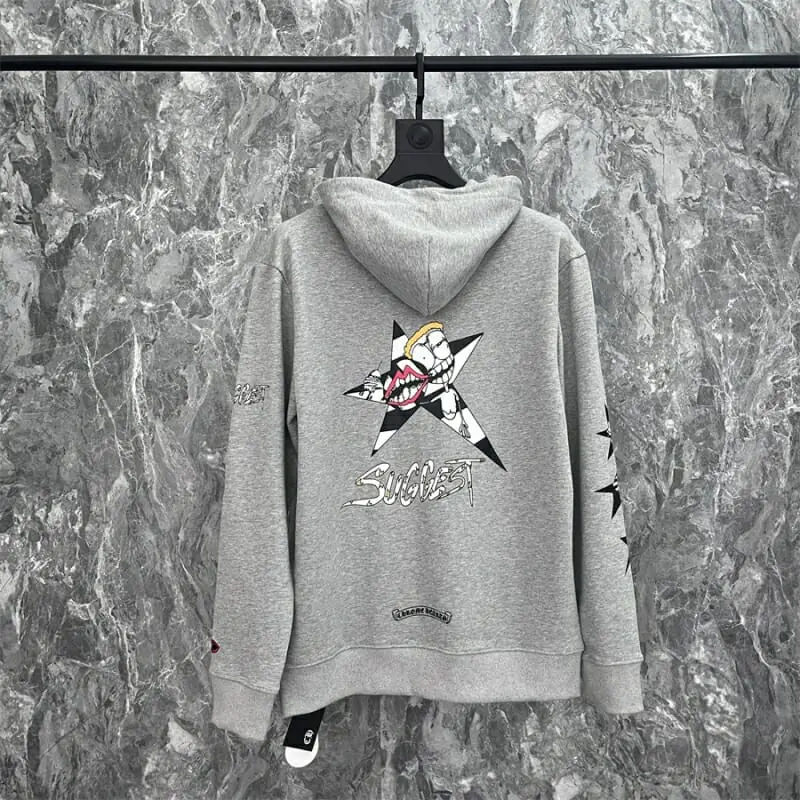 chrome hearts sweatshirt manches longues pour unisexe s_12515aa